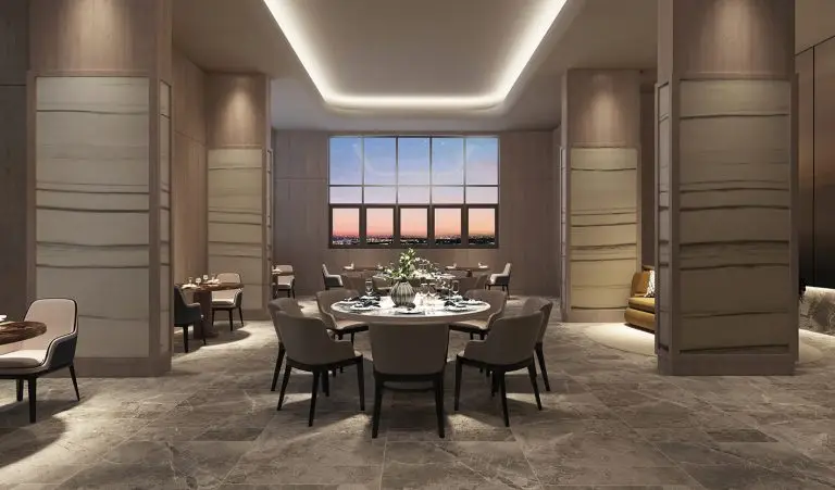 Luxury JB Service Apartment for Sale Near RTS & CIQ | Senyum Residences 11 Sky cafe at Senyum Residences luxury condominium in Johor Bahru