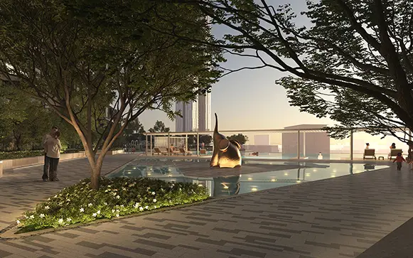 Luxury JB Condo for Sale Near RTS & CIQ | Senyum 18 Central Piazza at Senyum Residences luxury condo near Bukit Chagar RTS