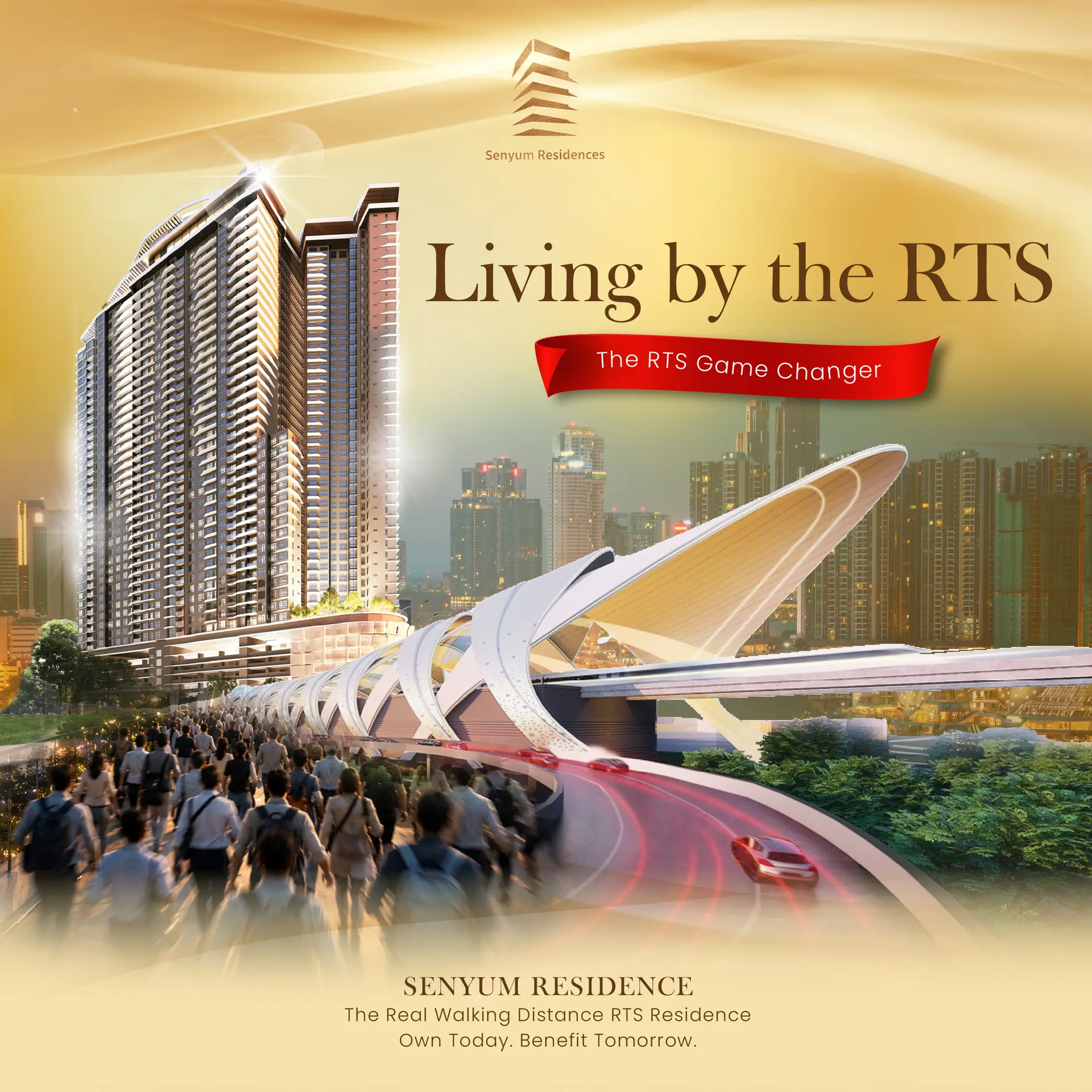 Luxury JB Condo for Sale Near RTS & CIQ | Senyum 15 Don't Wait Until RTS Is Fully Operational