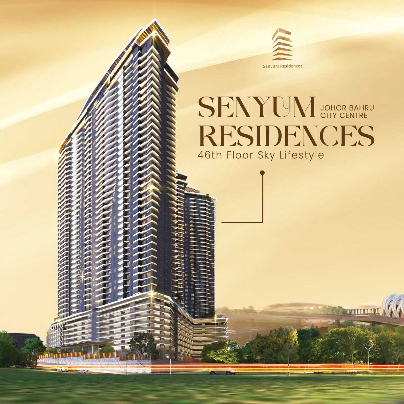 Luxury JB Condo for Sale Near RTS & CIQ | Senyum 5 Live Above the City