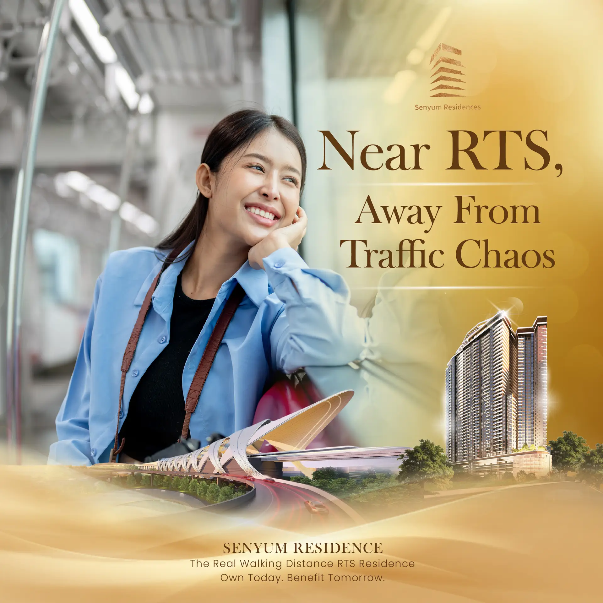 Luxury JB Condo for Sale Near RTS & CIQ | Senyum 14 Near RTS, Away From Traffic Chaos